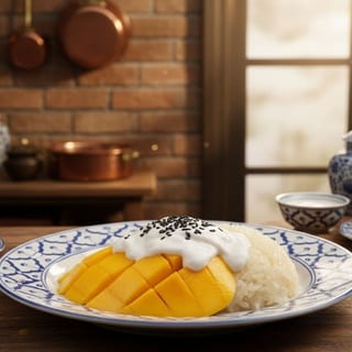 Mango with Sweet Sticky Rice