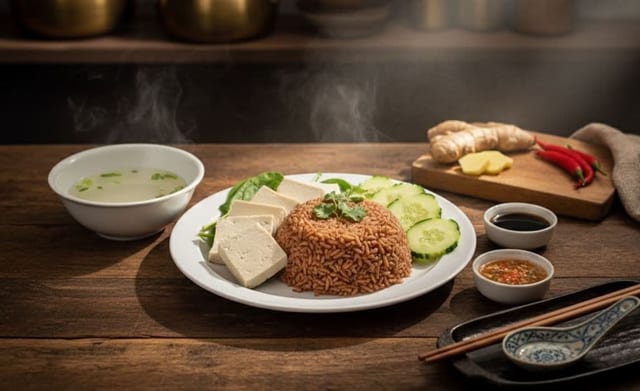 Tofu Rice (VG).