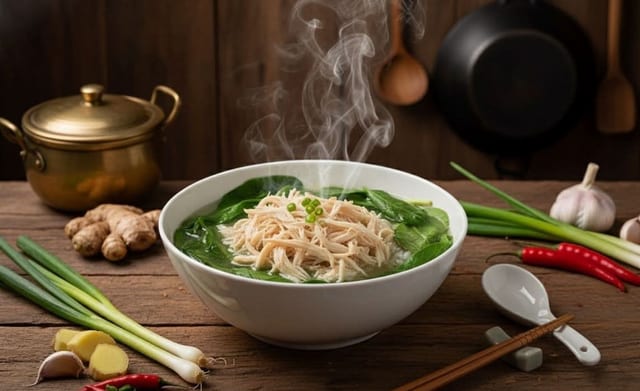 Chicken Rice Soup.