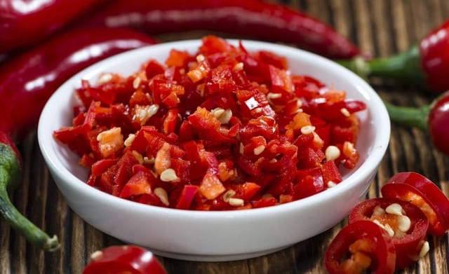 Fresh Minced Thai Chili.